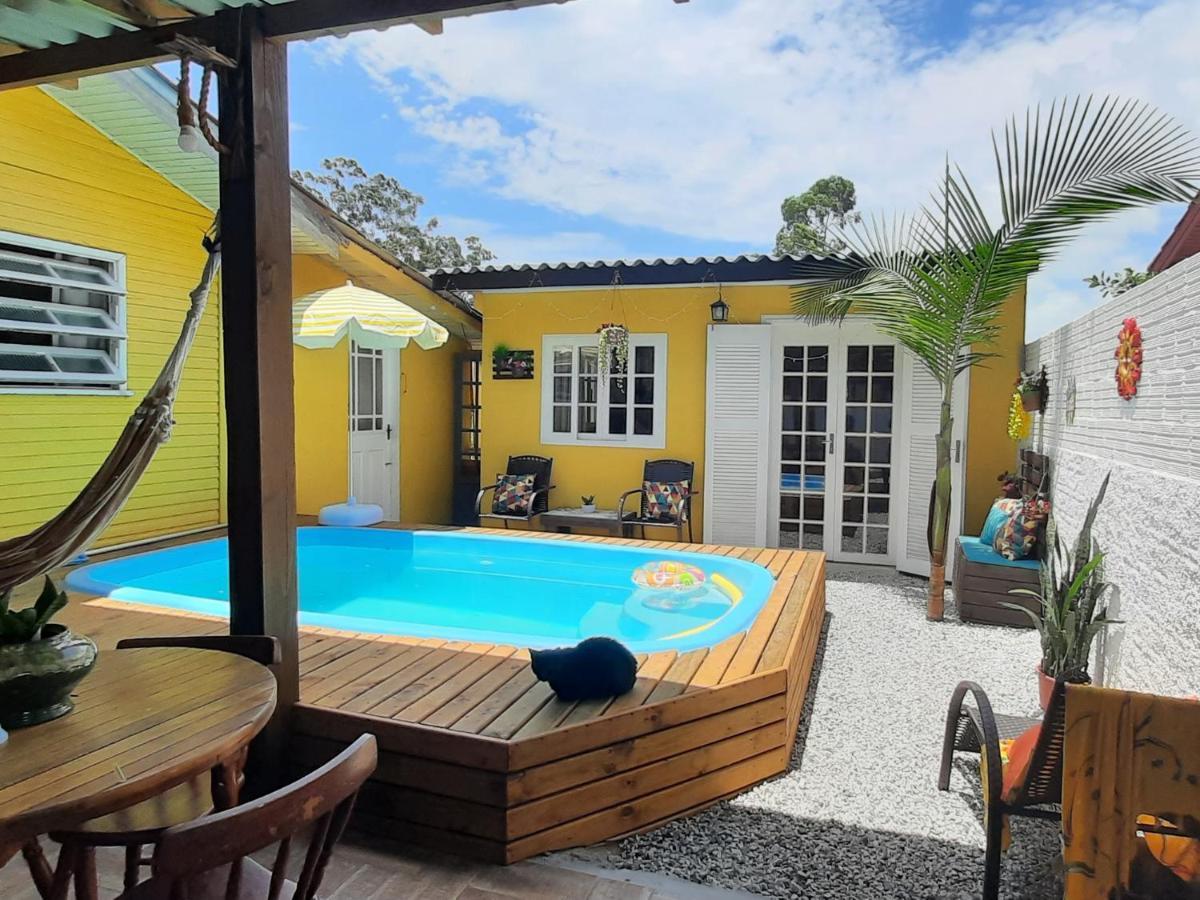 Villacasamarela Mini Casinhas De Hospedes Rio Vermelho ฟลอเรียนอโปลิส ภายนอก รูปภาพ