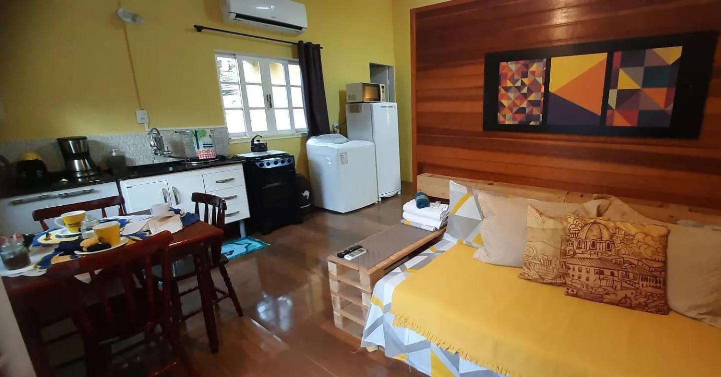 Villacasamarela Mini Casinhas De Hospedes Rio Vermelho ฟลอเรียนอโปลิส ภายนอก รูปภาพ