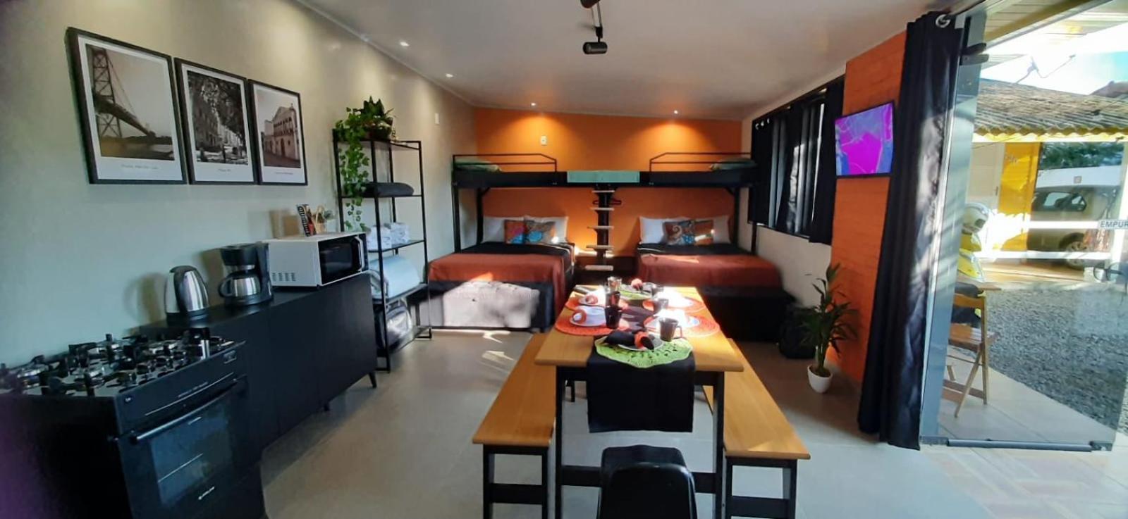 Villacasamarela Mini Casinhas De Hospedes Rio Vermelho ฟลอเรียนอโปลิส ภายนอก รูปภาพ